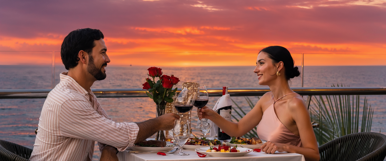 Romantic beachfront dinner setup at Umi Beach Bar KOI Resort Da Nang