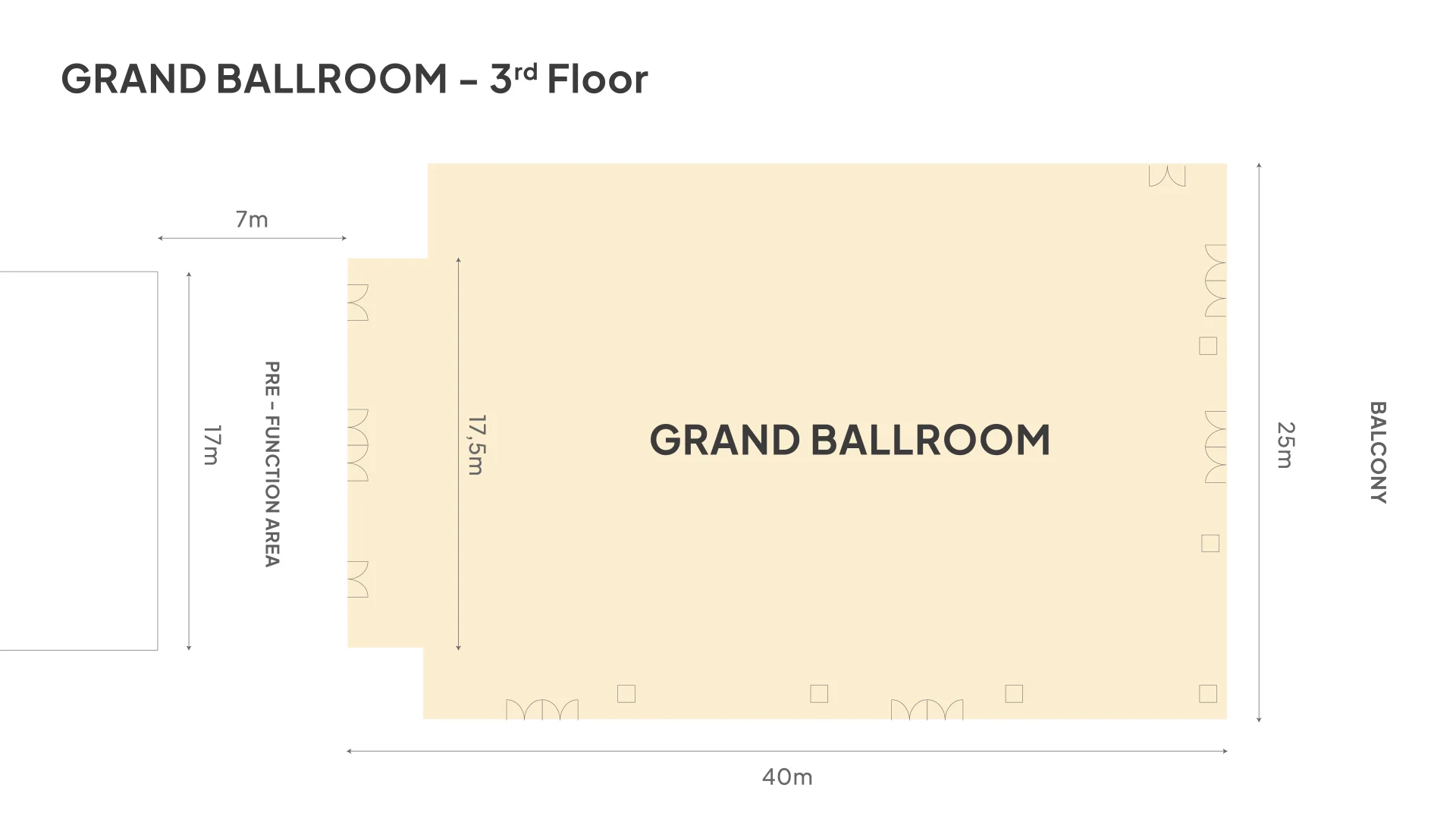 Grand Ballroom Map